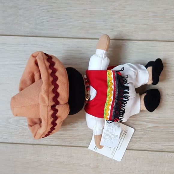 Disney "It's A Small World Mexican Boy" Plush Doll 24cm - Picture 2 of 5